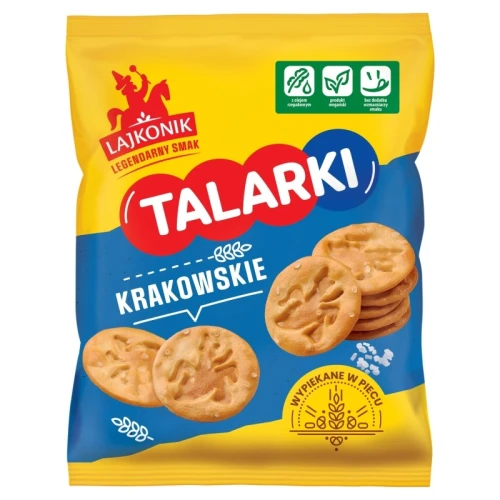 Krakersy talarki LAJKONIK 130g 1szt.
