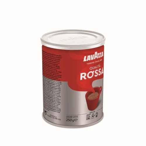 Kawa mielona 250g LAVAZZA QUALITA ROSSA 100% ARABICA puszka