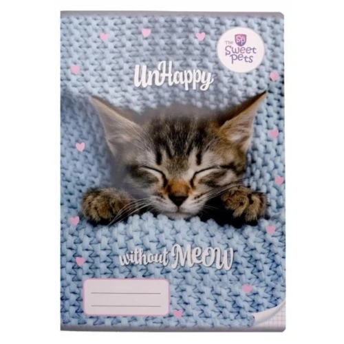 Zeszyt A4/32 kratka 70g posiada adresówkę BENIAMIN THE SWEET PETS 1szt.