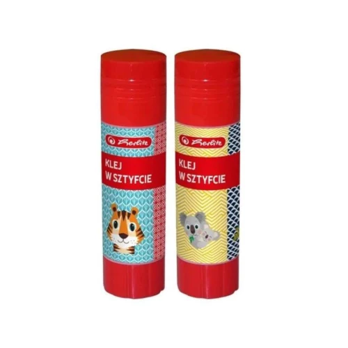 Klej w sztyfcie Herlitz Cute Animals 23g mix