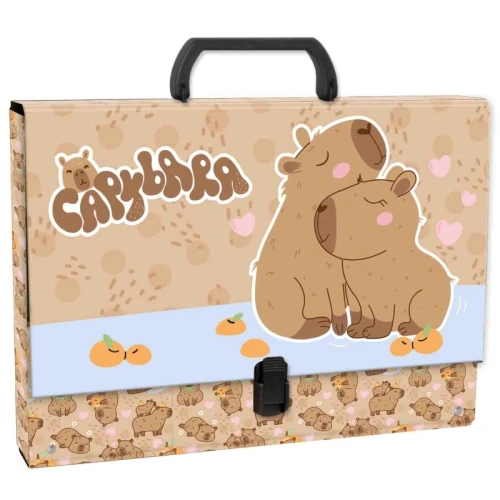 Teczka z rączką A4 5cm KAPIBARA 10 1szt.