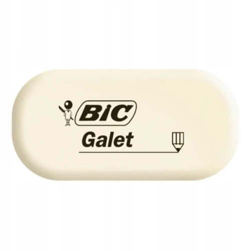 Gumka do mazania BIC GALET miękka kauczukowa BLISTER 1szt.