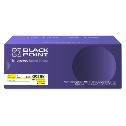 Toner HP CE252A BLACK POINT żółty 1szt.