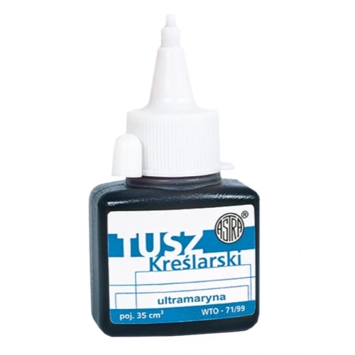 Tusz kreślarski Astra 35ml ultramaryna