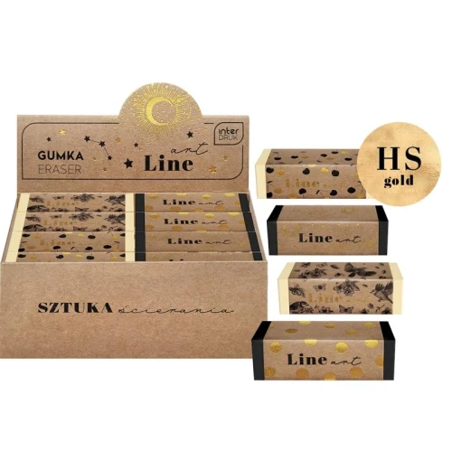 Gumka do mazania INTERDRUK LINE ART 1szt.
