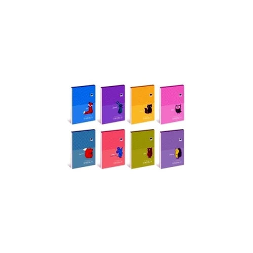 Notes A6/50 kratka 90g INTERDRUK BEBE KIDS PASTEL mix wzorów 1szt.