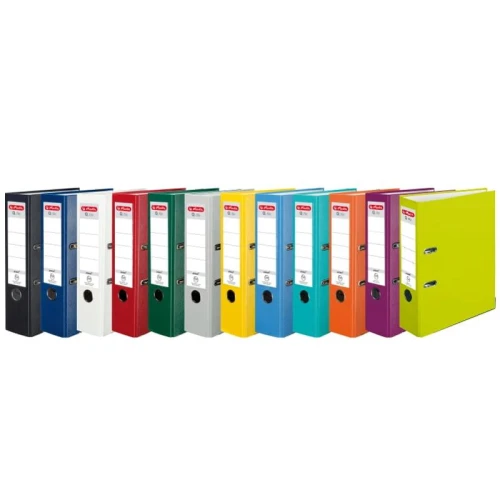 Segregator Herlitz A4/80mm ekonomiczny aqua