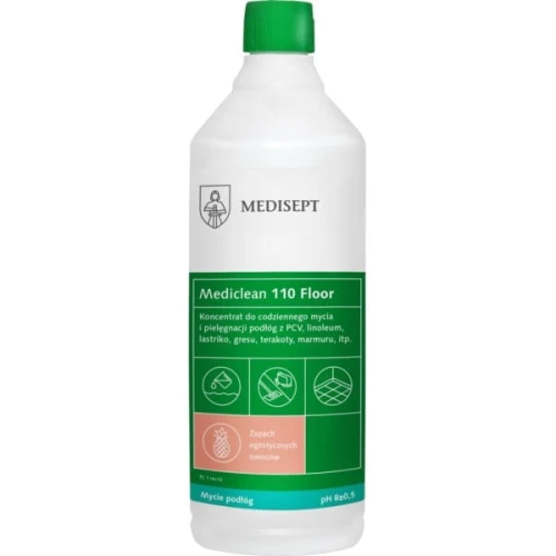 Płyn do podłóg 1,0l FLOOR CLEAN MEDICLEAN egzotyczne owoce /MC110/