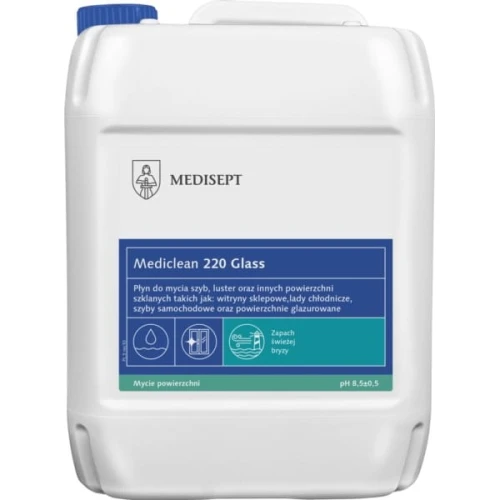 Płyn do szyb MEDICLEAN Glass Clean, 5 litrów /MC220/