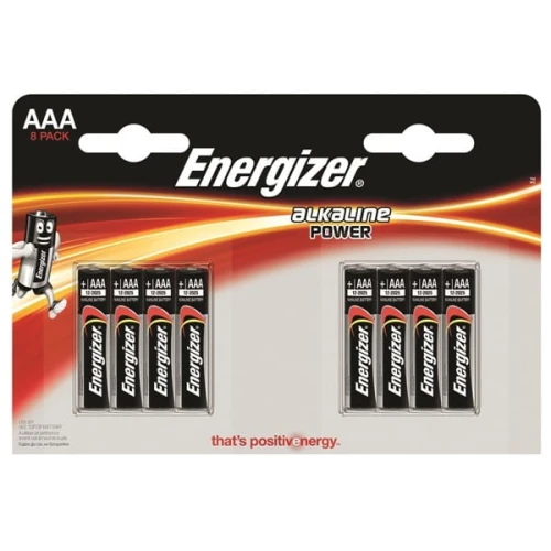 Bateria ENERGIZER Alkaline Power AAA LR03 1,5V 8szt. /EN-410662/