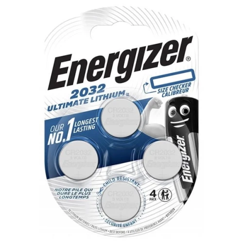 Bateria specjalistyczna ENERGIZER ULTIMATE LITHIUM COINS CR2032 3V 4szt. /EN-422993/