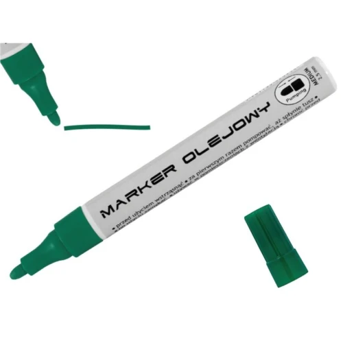Marker olejowy Toma TO-420 Economy zielony