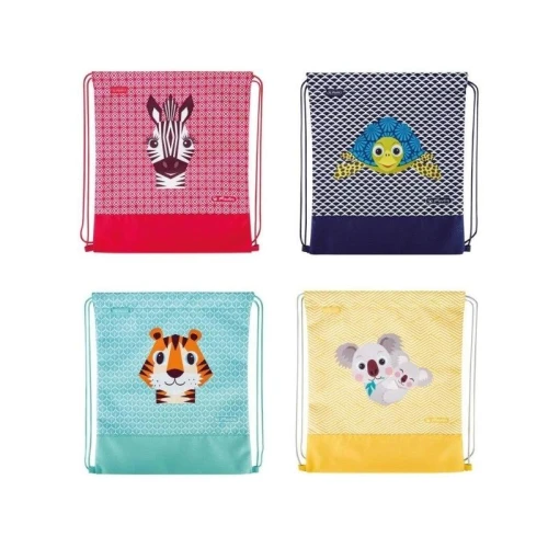 Worek szkolny na buty Herlitz Cute Animals mix