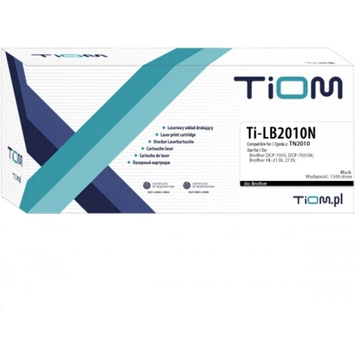 Toner BROTHER TN2010 czarny TIOM 1000s