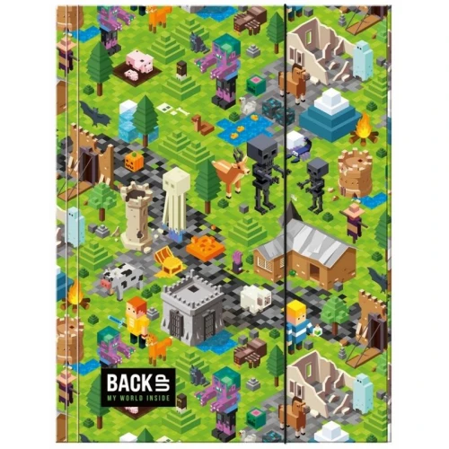 Teczka z gumką A4 DERFORM BACKUP 8 GAME 1szt.