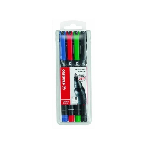MARKER FOLIOPIS STABILO M OHP 1 0 mm 4-KOL