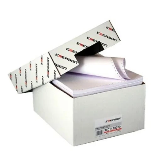 Papier komputerowy EMERSON 375x12x1B uszkodzone opakowanie