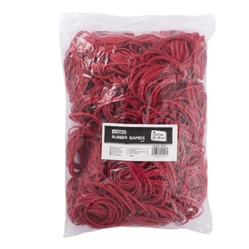 Gumki recepturki 180x1,5x3,0mm BINGO jednokolorowe 1kg