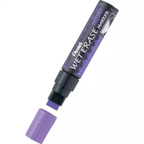 Marker kredowy końcówka ścięta 10x15mm PENTEL fioletowy