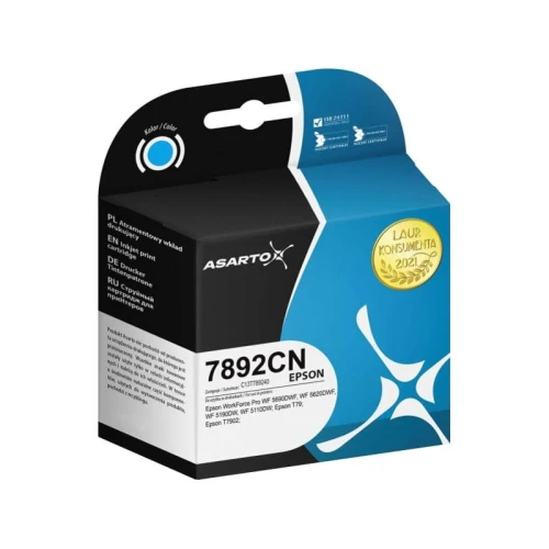 Tusz Asarto Epson T7892 cyan AS-E7892N