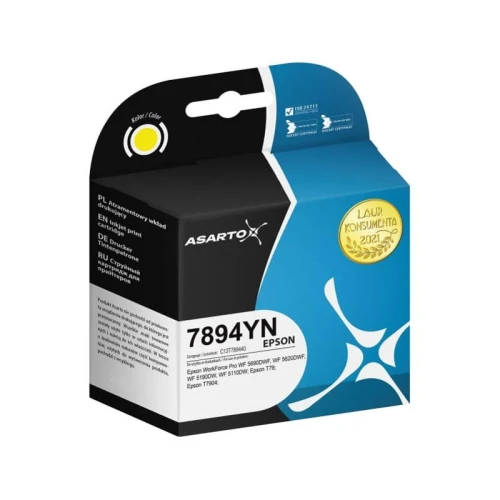 Tusz Asarto Epson T7894 yellow AS-E7894N