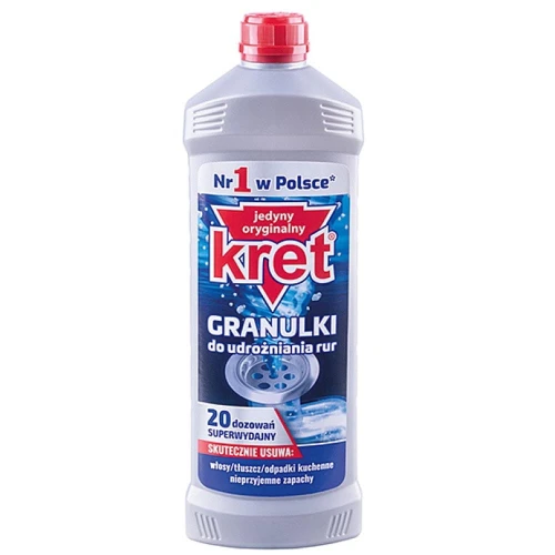 Kret granulki do udrażniania rur 800g