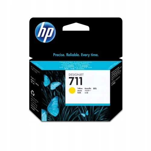 Tusz HP CZ132A 711 yellow OEM