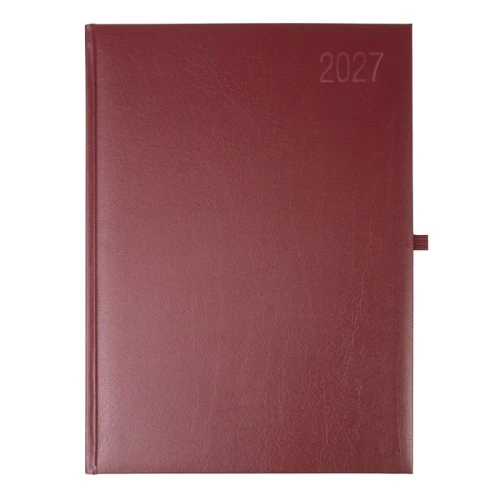 Terminarz A4 dzienny OPUS 2027  O.DIARY Neptun bordowy 1szt.