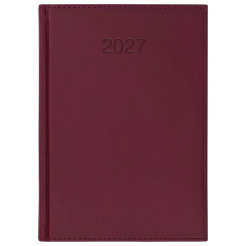 Terminarz A4 tygodniowy CRUX 2027 VIVO bordowy