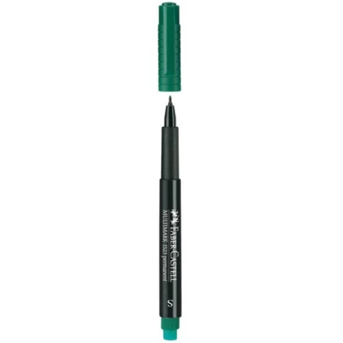Marker foliopis/do CD 0,4mm S igłowa FABER CASTELL MULTIMARK zielony