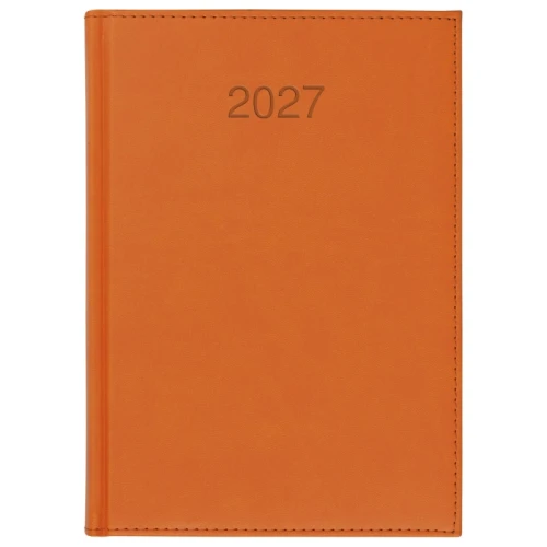 Terminarz A4 tygodniowy CRUX 2027 VIVO pomarańczowy