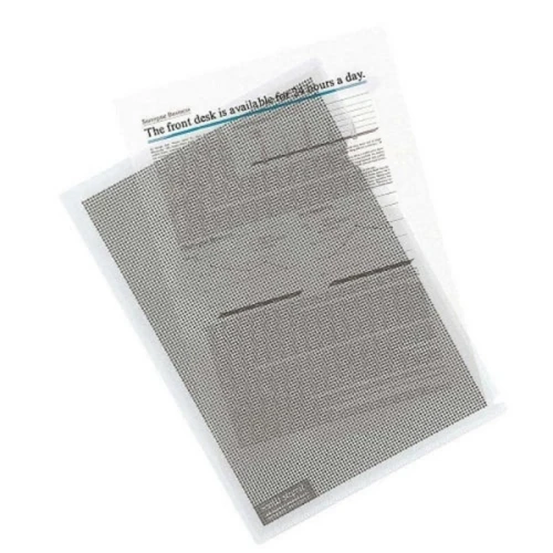 Obwoluta A4 "L" kamuflażowa PENTEL PLUS przezroczysta 5szt.