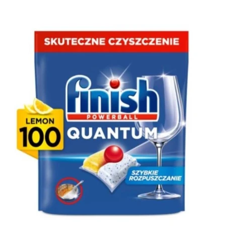 Tabletki do zmywarki Finish Quantum All in One Lemon 100 szt.
