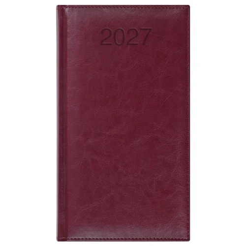 Terminarz A6 tygodniowy CRUX 2027 BALADO bordo