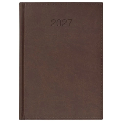 Terminarz A5 dzienny CRUX 2027 VIVO brązowy