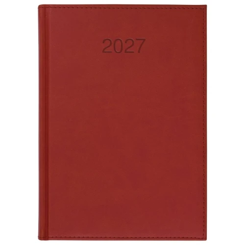 Terminarz A5 dzienny CRUX 2027 VIVO czerwony