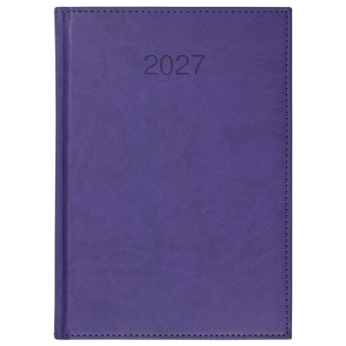 Terminarz A5 dzienny CRUX 2027 VIVO fioletowy