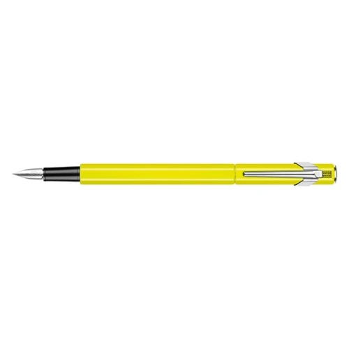 Pióro wieczne Caran d'Ache 849 Fluo Line M aluminiowe żółte CD840-470