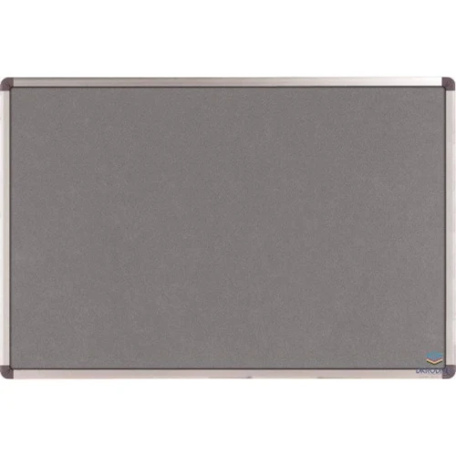 Tablica filcowa ogłoszeniowa Nobo Elipse 90x120 cm szara