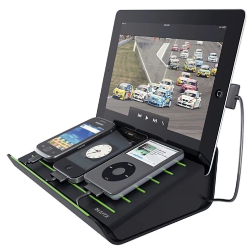 Ładowarka Leitz Complete do 4 urządzeń mobilnych 4x USB czarna