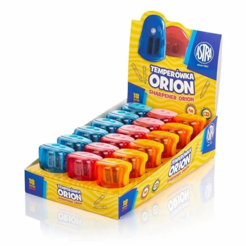 Temperówka podwójna Astra Zenith Orion z pojemnikiem mix kolorów 1 szt.