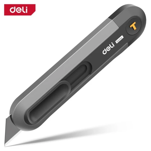 Nóż uniwersalny Deli EHT4008 ostrze typu T SK2 135 mm czarny
