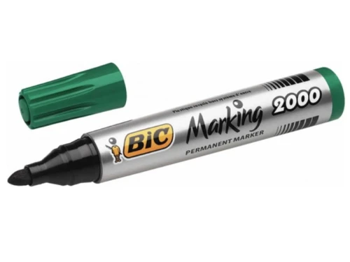 Marker permanentny BIC 2000 okrągły zielony
