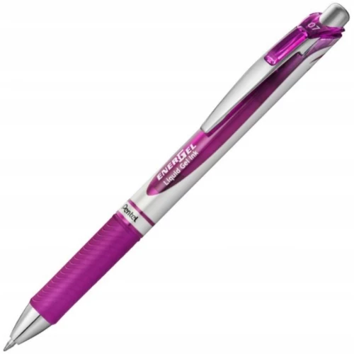 Długopis automatyczny żelowy PENTEL ENERGEL BL77 magenta