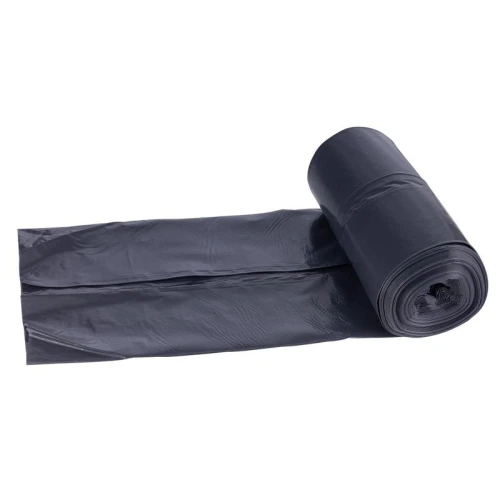 Worki na śmieci 120L LDPE 35µm DONAU mocne czarne 10szt.