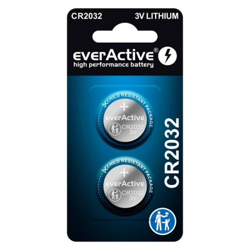 Bateria litowa EverActive CR2032 3 V guzikowa 2 szt.