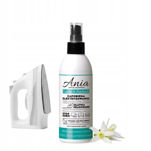 Płyn antyelektrostatyczny Barwa Ania Vanilla  Patchouli 220 ml