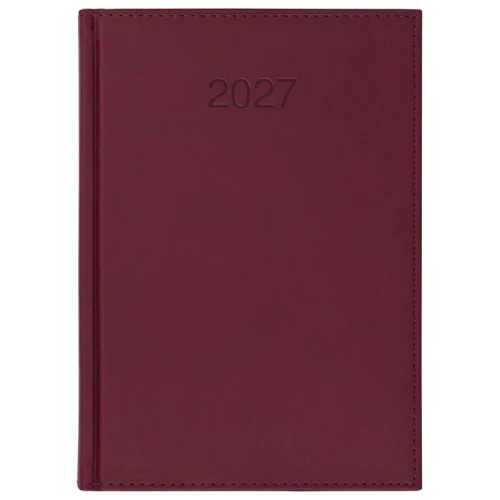 Terminarz A5 dzienny CRUX 2027 VIVO bordowy