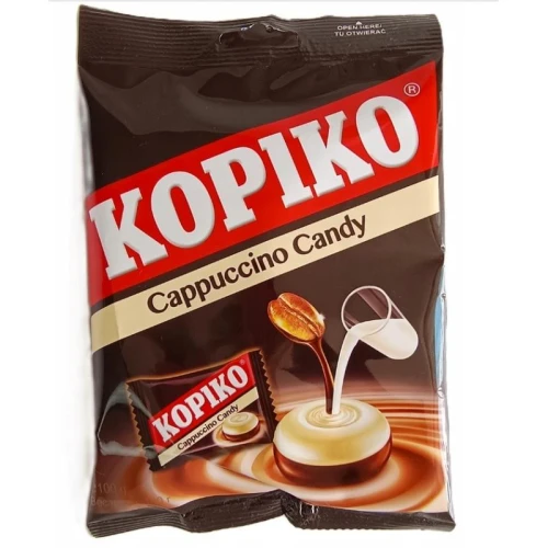 Cukierki kawowe Kopiko Cappuccino 100 g z ekstraktem kawy