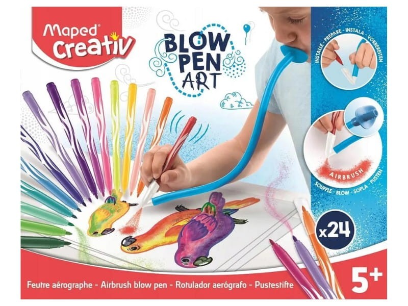Flamastry dmuchane Maped Creativ Blowpen Art 24 kolory -173457